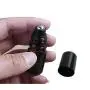 Bouteilles en verre vides 3 pièces de 30 ml (1 oz) avec capuchon noir et bille en acier inoxydable pour huile essentielle, parfum, pot portable, réutilisable pour voyage et usage quotidien. Bouteilles en verre vides 3 pièces de 30 ml (1 oz) avec capuchon noir et bille en acier inoxydable pour huile essentielle, parfum, pot portable, réutilisable pour voyage et usage quotidien.