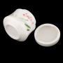 SunniMix Unique Chinese Porcelain Jars Pots, 25ml Travel Face Powder/Lotion/Cosmetic Containers, Tea/Sugar/Spices Storage Canister Tins - Lotus
