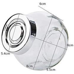 TELLW Kitchen with lid sealed cans snack dried fruit storage bottle storage Jar Jar clear glass bottle storage tank