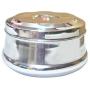 Stainless Steel Storage Box Storage Containers Food storage Containers Steel Canisters with Lid Set Of 3pcs,Small, Medium and Large, Great for snacks Chapati, Paratha, Roti,Fulka etc