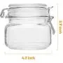 Bouteilles en Verre de Rangement de Cuisine avec Couvercles, 473 ml, Étanchées, Idéales pour la Conservation des Conserves, Céréales, Pâtes, Sucre, Haricots (Étiquettes & Marqueur à Chaux) - Jeu de 6 Bouteilles en Verre de Rangement de Cuisine avec Couvercles, 473 ml, Étanchées, Idéales pour la Conservation des Conserves, Céréales, Pâtes, Sucre, Haricots (Étiquettes & Marqueur à Chaux) - Jeu de 6