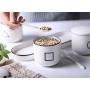 Mini Spice Jars Creative home ceramic cruet set kitchen supplies