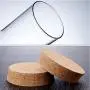 Clear Glass Canister Jar Bottle Treat Tea Storage Container with Cork suit for Kitchen Decoration