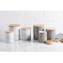 DII CAMZ38970 White Marble Ceramic Canister Set/3