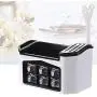 Moligh doll Cordial Shining Spice Rack Kitchen Shelf Tools Box Spice Jar Storage Rack Chopsticks Cutter Storage Box Large Capacity(White) Moligh doll Cordial Shining Spice Rack Kitchen Shelf Tools Box Spice Jar Storage Rack Chopsticks Cutter Storage Box Large Capacity(White)