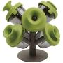 JUIOKK Seasoning Bottles Tree Shape Spice Rack Herb Spice Rack Sugar Salt Seasoning Jars Set