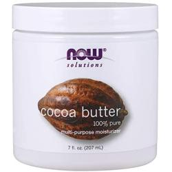 NOW Solutions, Cocoa Butter, Multi-Purpose Skin Moisturizer, Natural Moisture for the Whole Body, 7-Ounce