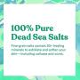 ASUTRA Therapeutic Foot Soak + Pedicure Pumice Stone (Dead Sea Salt w/ Tea Tree & Peppermint Oils), 16 oz | Reduces Swelling | Relieves Itching & Burning | Fights Foot Odor