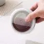 Kitchen Food Storage Jar Airtight Food Storage Kitchen Glass Jar Moisture-Proof Home Multi-Purpose Jam Bottle Cruet Fresh Box Storage Box, (Color : Round Pink)