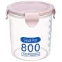 Transparent Plastic Sealed Cans food container Refrigerator Preservation casket Kitchen Grain Storage box