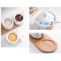 TNKML Ceramic Spice Jars Spice Jars Jars Jars Ceramic Spices Storage Containers For Storage Of Pepper Fennel Powder Salt Sugar Pepper Spice Containers 4Pieces