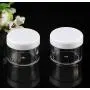 50 Pièces Pots en Plastique Transparent avec Couvercles Blancs, Bouteilles Vides pour Crèmes, Maquillage, Échantillons, Pots, Flacons, Doseurs pour Crèmes, Lotion, Poudre pour Ongles, Ombre à Paupières – 20g/20ml 50 Pièces Pots en Plastique Transparent avec Couvercles Blancs, Bouteilles Vides pour Crèmes, Maquillage, Échantillons, Pots, Flacons, Doseurs pour Crèmes, Lotion, Poudre pour Ongles, Ombre à Paupières – 20g/20ml
