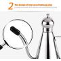 Jzenzero Olive Oil Vinegar Dispenser Jar Stainless Steel Seasoning Pot Container Kitchen Storage Bottles