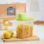 V2AMZ - 2L Storage Box Cereal Dispenser Storage Box Bottles Jars Boxes Kitchen Food Grain Rice Containers Nice V2AMZ - 2L Storage Box Cereal Dispenser Storage Box Bottles Jars Boxes Kitchen Food Grain Rice Containers Nice