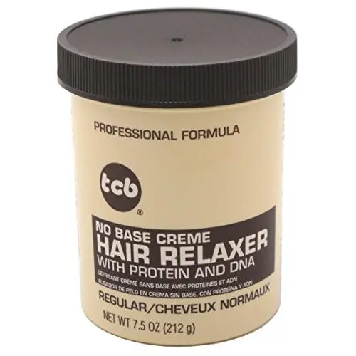 Relaxant capillaire TCB No Base Crème, Régulier, 7,5 oz (COS5403) Relaxant capillaire TCB No Base Crème, Régulier, 7,5 oz (COS5403)