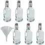 Bouteilles Viva Haushaltswaren 6 x 200 ml avec Bouchons à Vis pour Remplissage Automatique Incluant une Pipette de Remplissage Blanche Diamètre 9 cm Bouteilles Viva Haushaltswaren 6 x 200 ml avec Bouchons à Vis pour Remplissage Automatique Incluant une Pipette de Remplissage Blanche Diamètre 9 cm