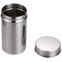 SONGLIN Simple Stainless Steel Sealed Cans Portable Storage Tank Milk Tea Cans Seasoning Jar Travel Storage Tank,7cmx13cm