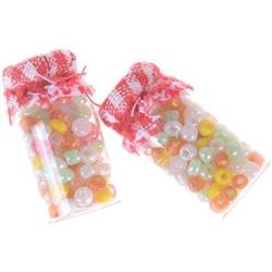 Autumn Water 1:12 Mini jar Food Decor Dollhouse Miniature 2Pcs Mini Glass Candy Canister Glass Candy Canister 1/12 Accessories