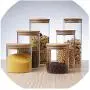 300Ml Clear Glass Jar Sealed Canister Food Storage Container Glass Containers Storage Jars For Loose Tea Coffee Bean Sugar Salt 300Ml Clear Glass Jar Sealed Canister Food Storage Container Glass Containers Storage Jars For Loose Tea Coffee Bean Sugar Salt