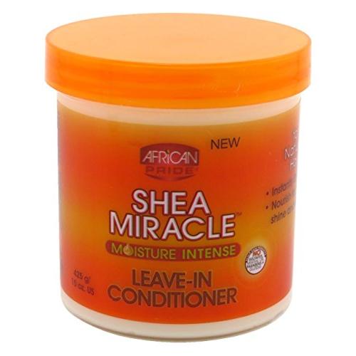 African Pride Shea Butter Miracle Leave-In Cond.15 Ounce (443ml) (2 Pack)