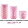 Opaque Glass Jar w Plastic Airtight Lid Dishwasher Safe Decorative Storage Opaque Glass Jar w Plastic Airtight Lid Dishwasher Safe Decorative Storage