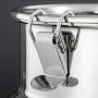 RSHJD Stainless Steel Fermenter, Milk Bucket Wine Pail, Can Be Used to Store Milk, Rice, Edible Oil Cereals, Easy to Transport, Multiple Sizes