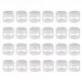 50PCS 20G/0.7OZ Cosmetic Containers Empty Clear Plastic Sample Jars with Lids Refill Makeup Pot Storage Sample Trial Packing for Liquid Creams Lotion Eye-Creams or for Nails Sequins Gems Beads Jewelry 50PCS 20G/0.7OZ Cosmetic Containers Empty Clear Plastic Sample Jars with Lids Refill Makeup Pot Storage Sample Trial Packing for Liquid Creams Lotion Eye-Creams or for Nails Sequins Gems Beads Jewelry