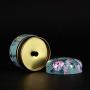 Multifunction Chinese Style Tea Caddies Round Metal Tea Box With Lid Tea Jar Mini Storage Boxes Caddy Coffee Powder Cans,4