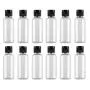 12 Pièces Flacons Plastiques Transparents de 50ml avec Bouchon Noir Remplissable – Récipients de Rangement Vides pour Cosmétiques, Toiletterie, Voyage (Air Travel) – Adaptés pour Tonique, Crème, Émulsion, Shampoing 12 Pièces Flacons Plastiques Transparents de 50ml avec Bouchon Noir Remplissable – Récipients de Rangement Vides pour Cosmétiques, Toiletterie, Voyage (Air Travel) – Adaptés pour Tonique, Crème, Émulsion, Shampoing