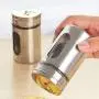 Stainless Steel Spice Shaker Jar Sugar Salt Pepper Herbs Toothpick Storage Bottle Bbq Spice Storage Bottle Kitchen Tool,A Stainless Steel Spice Shaker Jar Sugar Salt Pepper Herbs Toothpick Storage Bottle Bbq Spice Storage Bottle Kitchen Tool,A