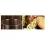Glass Food Storage Jar with Natural Wood Lid - Coffee Bean & Kitchen Container for Tea Dry Fruit Nuts Candy Seasoning Spaghetti Clear Sealing size 750ML/25.4oz Glass Food Storage Jar with Natural Wood Lid - Coffee Bean & Kitchen Container for Tea Dry Fruit Nuts Candy Seasoning Spaghetti Clear Sealing size 750ML/25.4oz
