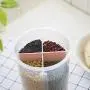 Bouteilles et bocaux de stockage pour grains multigrains épaissis, réservoir transparent, pot rond avec joint, pour stockage de grains secs, grand réservoir. 1 pièce. Bouteilles et bocaux de stockage pour grains multigrains épaissis, réservoir transparent, pot rond avec joint, pour stockage de grains secs, grand réservoir. 1 pièce.