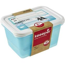 keeeper Freeze Food Box Mia Polar Rectangle, 2-Piece