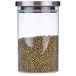 Food Glass Storage Tank Sealed Can with Lid Food Storage Canister for Serving Tea, Coffee, Spice, Candy, Cookie