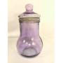 SVE Apothecary Storage Purple Glass Jar Made In Italy