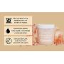 Brooklyn Botany Himalayan Salt Exfoliating Body Scrub & Foot Scrub - All Natural Exfoliator, Moisturizes With Sweet Almond Oil - Scrub Away Dead Skin - Great Gifts For Women - 10 oz