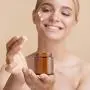 4 oz Amber Round Glass Jars (12 Pack), SXUDA Empty Cosmetic Containers with Inner Liners and black Lids For Slime, Beauty Products, Cosmetic, Lotion,Powders and Ointments 4 oz Amber Round Glass Jars (12 Pack), SXUDA Empty Cosmetic Containers with Inner Liners and black Lids For Slime, Beauty Products, Cosmetic, Lotion,Powders and Ointments