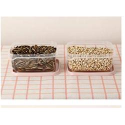 Food Storage Box Set Of 17 Kitchen Finishing Storage Sealed Box Refrigerator Storage Box Storage Jar Pink