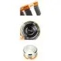 Food Savers 3 packs Food Storage Containers Food Preservation Box Food grade stainless steel Sealed jar Storage Box Fresh-keeping can