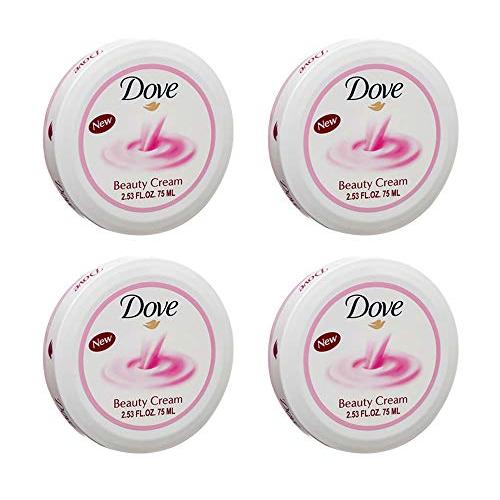 Dove Beauty Cream Nourishing Smooth Softening Moisturizer 75ml 2.53oz (4-Pack)