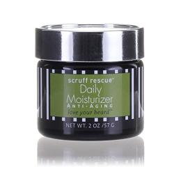 SCRUFF RESCUE Daily Moisturizer, Face Cream for Men, Designed to Soak In & Feed Your Face Organic Rosehip Seed Retinoic Acid for Anti-Aging and Anti Wrinkle Results. Natural Woodsy-Citrus Aroma, 2 oz