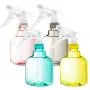 Youngever 4 Pack Empty Color Plastic Round Spray Bottles 16 Ounce Youngever 4 Pack Empty Color Plastic Round Spray Bottles 16 Ounce