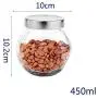 Kitchen Food Storage Jar Airtight Food Storage Storage Jar PACK OF 4 Transparent Glass Storage Container Tea/season Sealed Can(450ml) Kitchen Food Storage Jar Airtight Food Storage Storage Jar PACK OF 4 Transparent Glass Storage Container Tea/season Sealed Can(450ml)