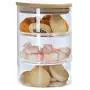 1/2/3/4-Tier Stackable Glass Apothecary Jar Kitchen Candy Cookie Storage Containers With Lid Food Bulk Container - Transparent Glass Storage Containers With Lids 1/2/3/4-Tier Stackable Glass Apothecary Jar Kitchen Candy Cookie Storage Containers With Lid Food Bulk Container - Transparent Glass Storage Containers With Lids