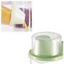 Food Storage Tank,Airtight Food Storage Container Set With Scale Cover,Cereal Storage Containers Airtight Set Food Grade PP,Good Sealing,Easy To Clean,4set-2.5L