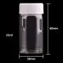 Bouteilles et Jars de Rangement | 15ml 25ml 40ml 50ml 60ml Bouteilles en Verre Transparent avec Bouchon Plastique Blanc Petites Fiole Vials DIY Artisanat 24pcs | par HUDITOOLS | 1 PC Bouteilles et Jars de Rangement | 15ml 25ml 40ml 50ml 60ml Bouteilles en Verre Transparent avec Bouchon Plastique Blanc Petites Fiole Vials DIY Artisanat 24pcs | par HUDITOOLS | 1 PC
