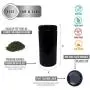 Dunkelglass-Behälter für Cannabis/CBD – 1000 ml (2 Oz) – Premium UV-Schutzglas, luftdicht, diskret mit 2-8g Boveda Feuchtigkeitsriegeln, 2 Smellproof Versiegelungsbeuteln, individuell anpassbare Aufkleber & Beschriftungstusche