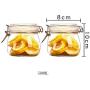 Yl Ly Glass Bottle Glass Sealed Canister Storage Jar Honey Milk Powder Storage Bottle Candy Jar 500Ml 1100Ml 1800Ml 3200Ml500Ml2