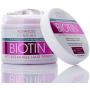 Advanced Clinicals Biotin Anti-Breakage Haar-Reparaturmaske. Stärken Sie brüchiges, coloriertes Haar mit der tiefen Pflegemaske Manuka Honig & Koffein. Die feuchtigkeitsspendende Maske stellt schwaches Haar wieder her (12 Oz).
