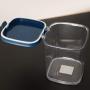 VANKOA Plastic Food Storage Containers with Lids - Kitchen Canisters - Candy, Cookie, Spice Jars - Sugar/Flour Container - Airtight Food Jar for Pantry - as described, 1500ML